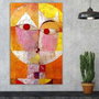Wallity FAMOUSART-103 Lienzo Decorativo de Paul Klee 45 x 70 cm
